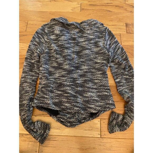 Maurices women’s Tweed black white Zip-Up asymmetrical Jacket blazer Size Small - Picture 10 of 10